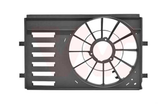 Ventilator kader 1.2i / 1.4i / 1.6i met airco geschikt voor Polo 6R 2009-2014