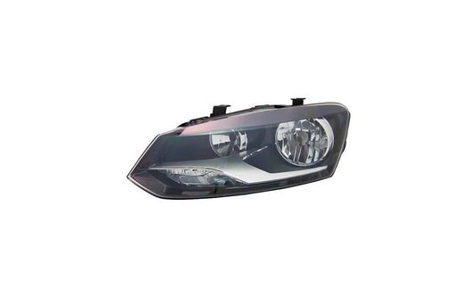 Koplamp links H7 + H7 met elekt. motor geschikt voor Polo 6R