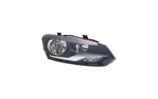 Koplamp rechts H7 + H7 met elekt. motor geschikt voor Polo 6R