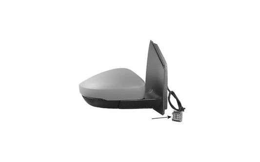 Buitenspiegel volledig rechts primer geschikt voor Polo 6R tot 11/2009