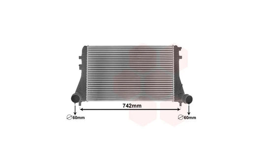 Intercooler geschikt voor Golf 7/passat/tiguan/T-roc/Leon/A3/