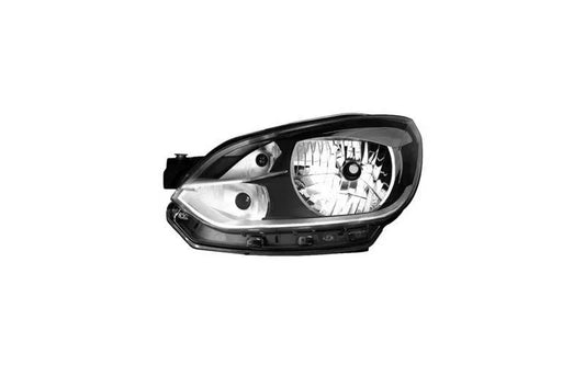 Koplamp links H4 chroom met elek. motor geschikt voor Up! 2012-2016