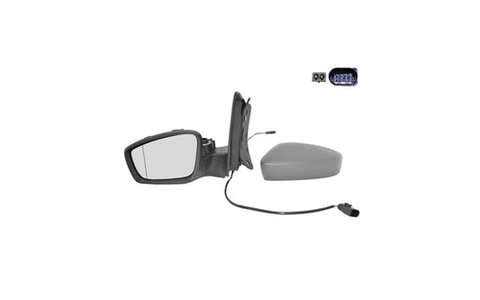 Buitenspiegel volledig links primer +kabel voor contact vergrendeling geschikt voor UP MII Citigo