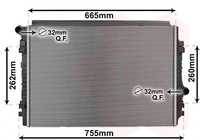 A3 Radiator 2.0 TDi CUNA
