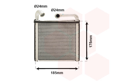 Radiator kachel type denso geschikt voor Golf 7 7.5, Tiguan, Touran, Passat, A3