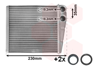 A3 Radiator kachel