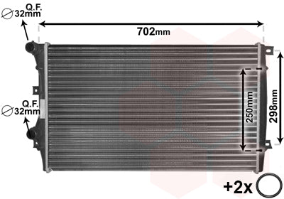A3 Radiator 1.2 TSi / 1.4 TFSi / 1.8 TFSi / 1.9 TDi BKC BXE / MJ