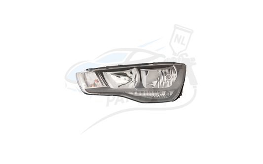 A1 Koplamp links H7+H1 met elekt. motor zwart