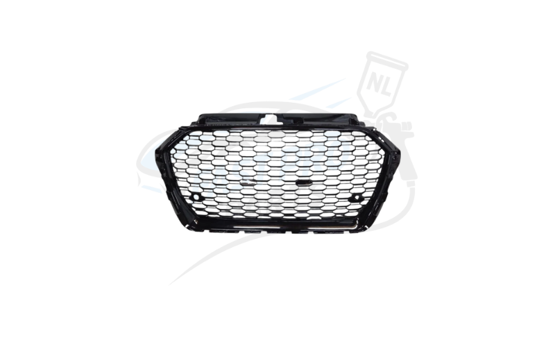 Voorbumper grill hoogglans zwart geschikt voor Audi A3 2016-2020