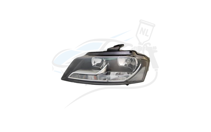 A3 Dubbele koplamp links H7+H7 met elek. motor