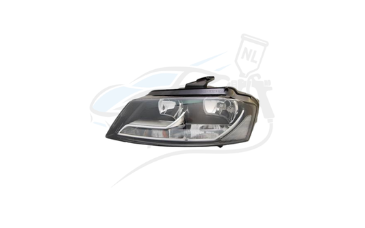 A3 Dubbele koplamp links H7+H7 met elek. motor