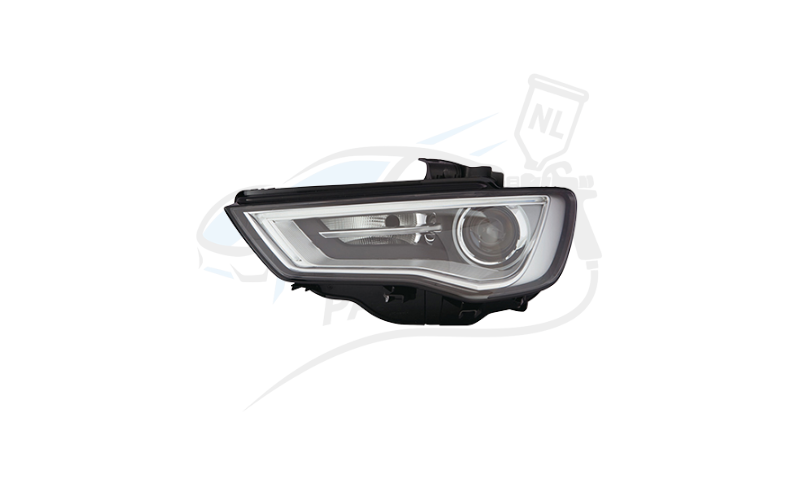 A3 Dubbele koplamp links xenon D3S + LED