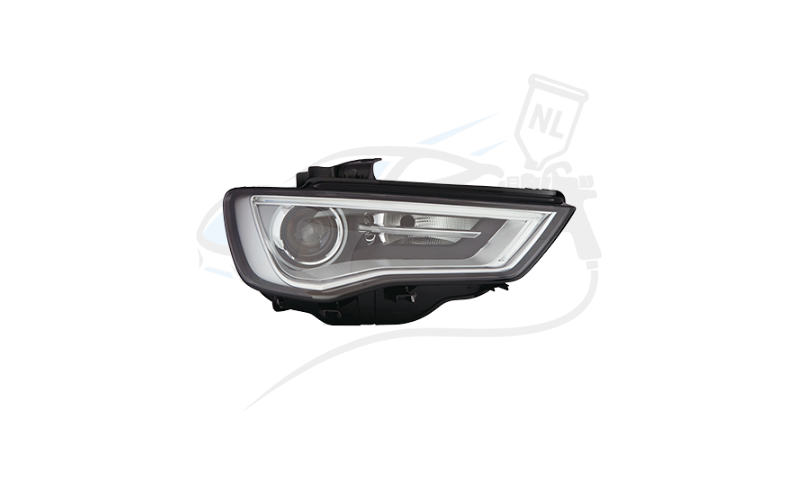 A3 Dubbele koplamp rechts xenon D3S + LED
