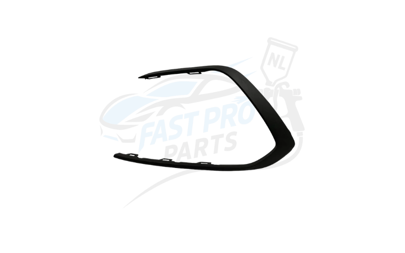 Mistlamp grill lijst mat zwart links geschikt voor Golf 8 GTI GTD GTE 2020+