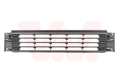 Grill onder comfortline zwart met chroom geschikt voor Polo 6C 2014-2017
