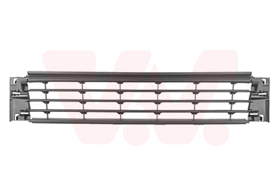 Grill onder trendline zwart geschikt voor Polo 6C 2014-2017