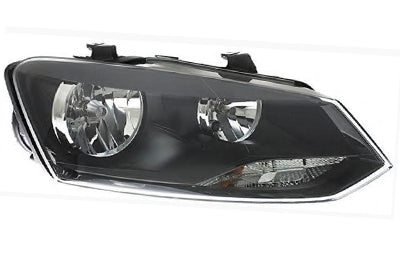 Koplamp rechts zwart geschikt voor Polo 6C 2014-2017