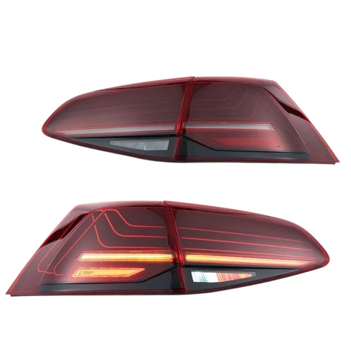 LED dynamische achterlichten LASER uitvoering geschikt voor Golf 7/7.5 2012-2020