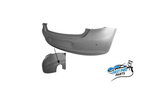 Achterbumper in primer met PDC sport geschikt voor Polo 6R 6C 2009-2014