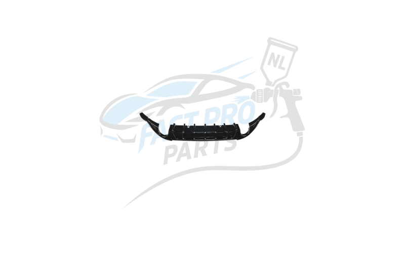 Diffuser R-line achter geschikt voor Golf 7 2012-2017