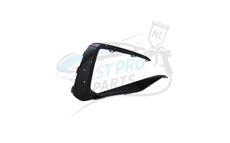 GTI R-Line Mistlamp strip rechts hoogglans geschikt voor Polo 2G 2017-2021