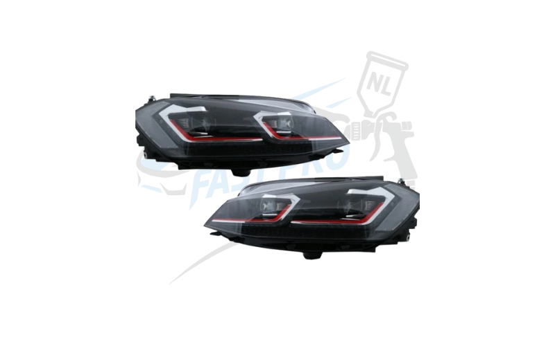 Koplampen LED dynamisch GTI look geschikt voor Golf 7,5 2017-2020