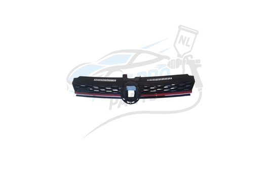 Grill met acc uitsparing geschikt voor Golf 7.5 GTI 2017-2020