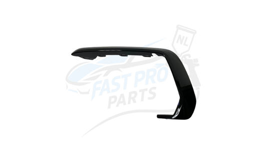 Grill strip links hoogglans zwart geschikt voor Golf 7.5 R 2017-2020