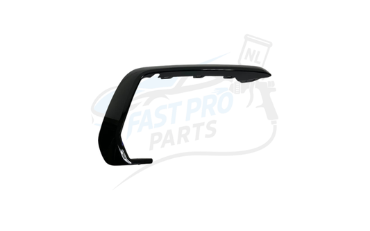 Grill strip rechts hoogglans zwart geschikt voor Golf 7.5 R 2017-2020
