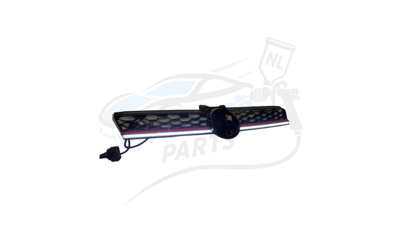 Grill sierrooster met LED geschikt voor Golf 7,5 GTI 2017-2020