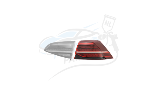 Achterlicht buiten rechts led donker rood geschikt voor Golf 7.5 2017-2020