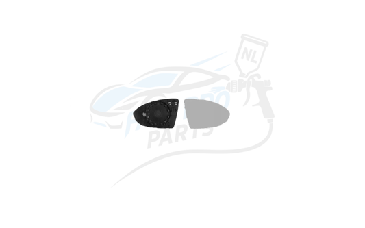 Spiegelglas rechts vewarmd geschikt voor Golf 7 & 7.5 2012-2020