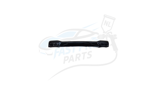 Diffuser R-line (voor standaard achterbumper) geschikt voor Golf 8 2020+