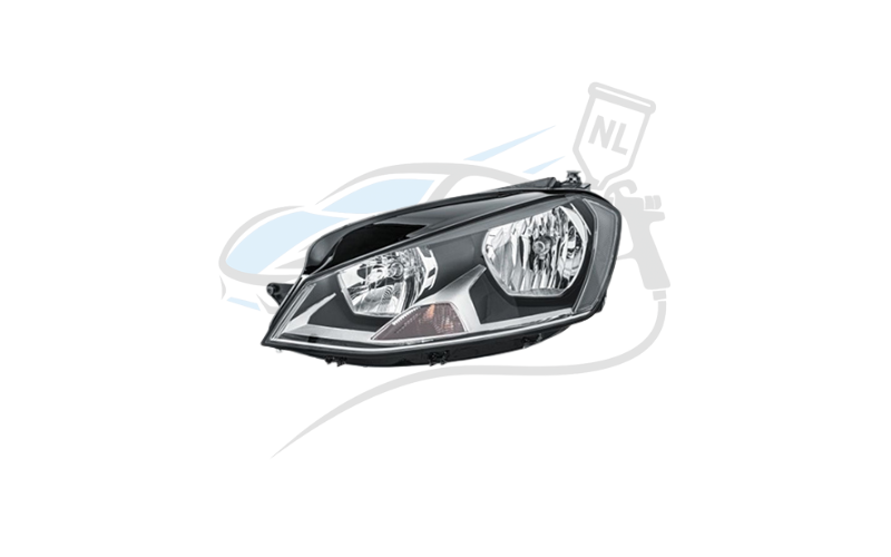 Koplamp links H7 + H15 met elekt. motor geschikt voor golf 7 2012-2017